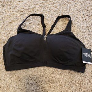 Brand new black sports work out bra - size 38C
